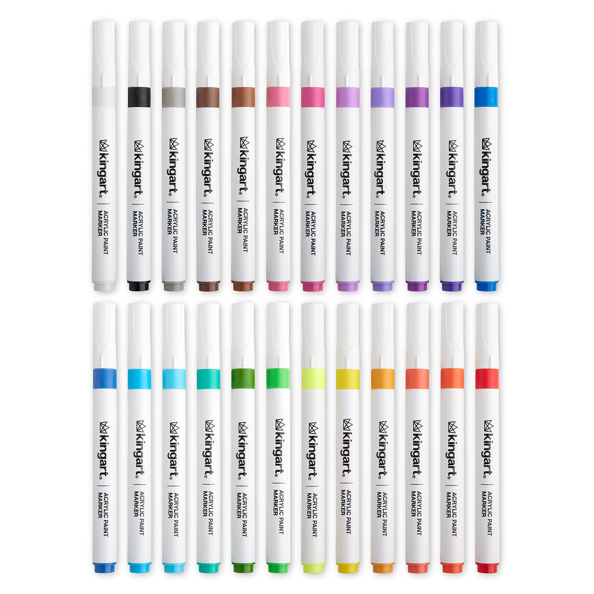Acrylic Paint Markers 24 Colors