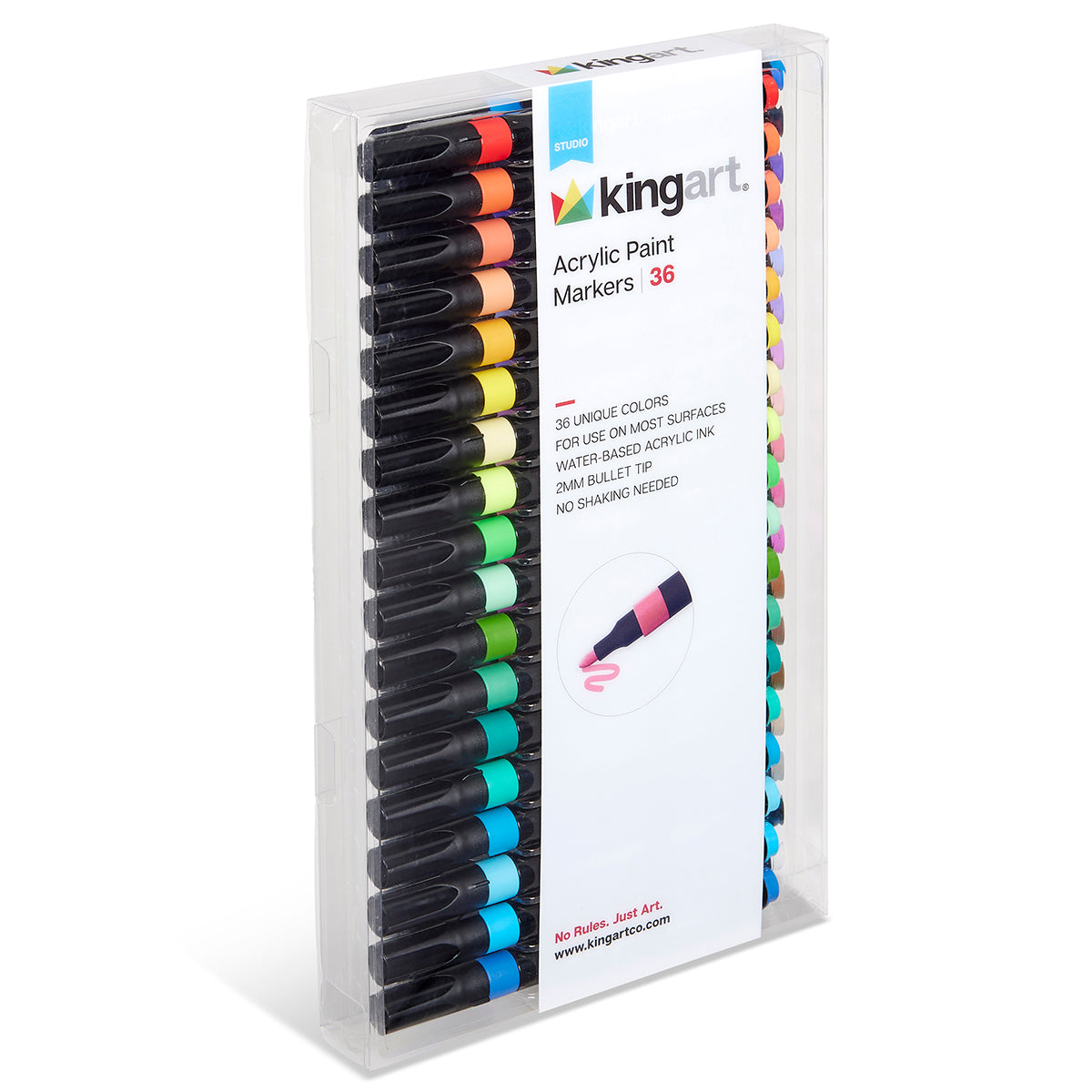 Acrylic Paint Markers 36 Colors