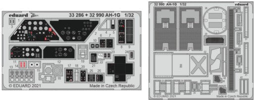 Eduard 32990 1/32 Aircraft- AH1G for ICM (Painted)