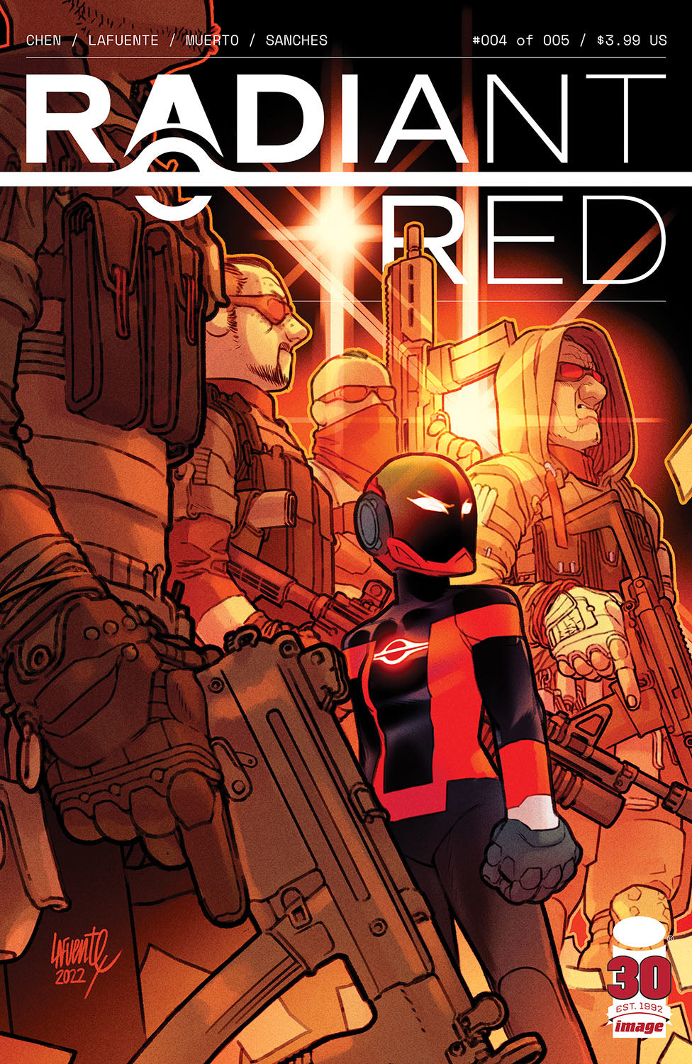 Radiant Red #4 (Of 5) A Darko Lafuente Cherish Chen (06/22/2022) Image