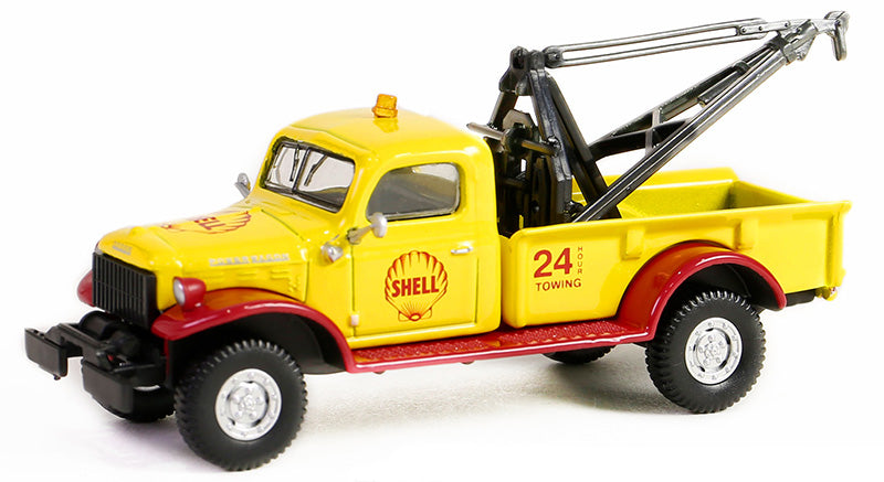 Greenlight 41155-A 1/64 Scale 1949 Dodge Power Wagon Wrecker Shell Oil Special