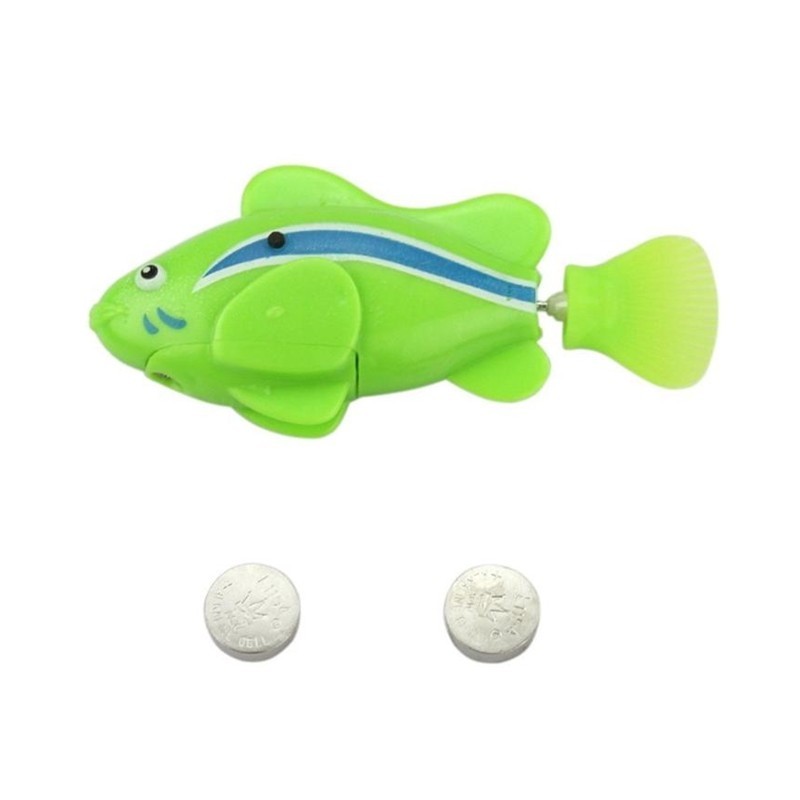 Swimming Robot Fish Toy – Electronic Bath Toy for Kids and Pets