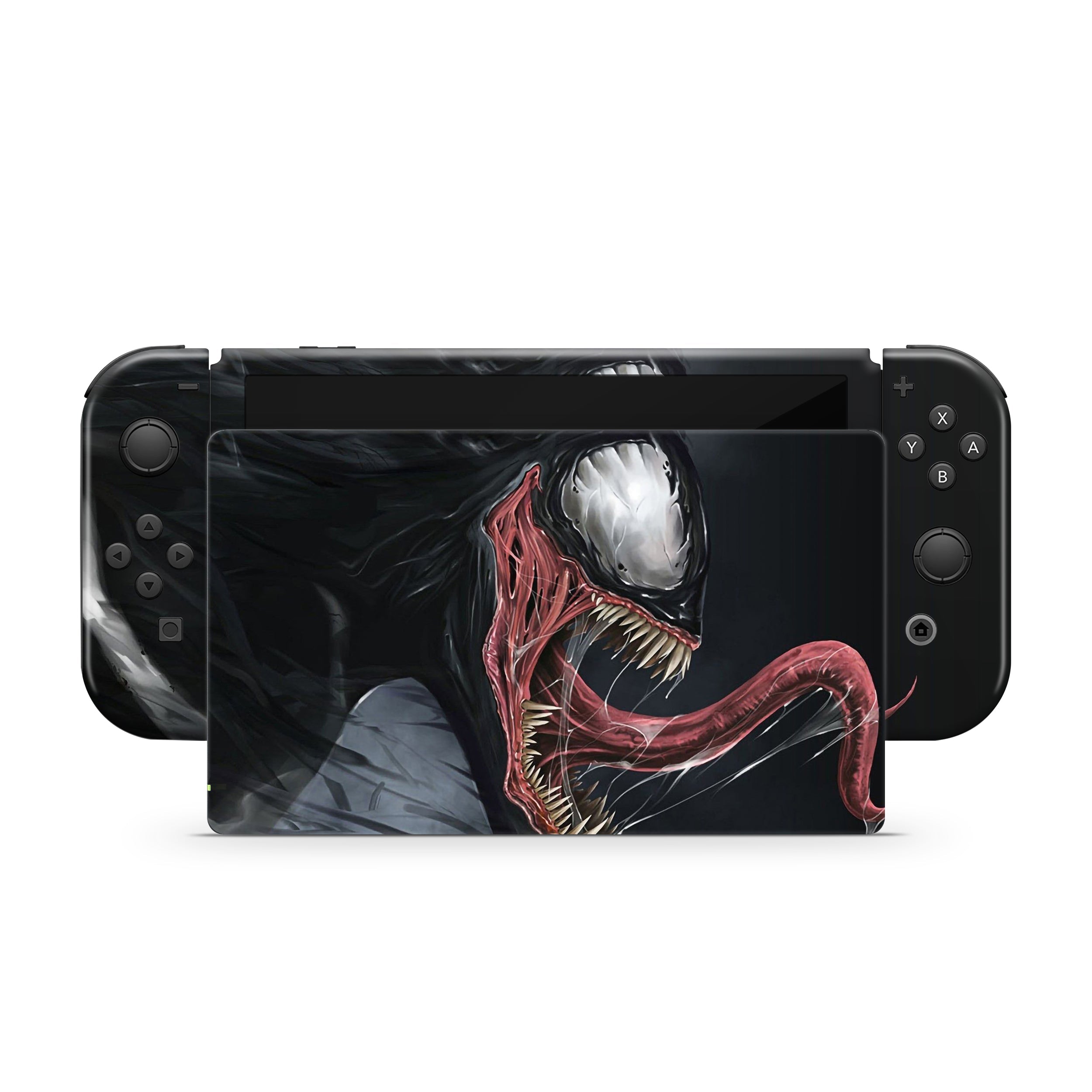Dark Symbiote Nintendo Switch OLED Skin