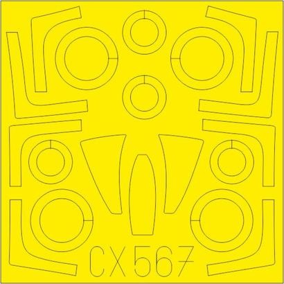 Eduard CX567 1/72 Mask Aircraft- F14A for ACY