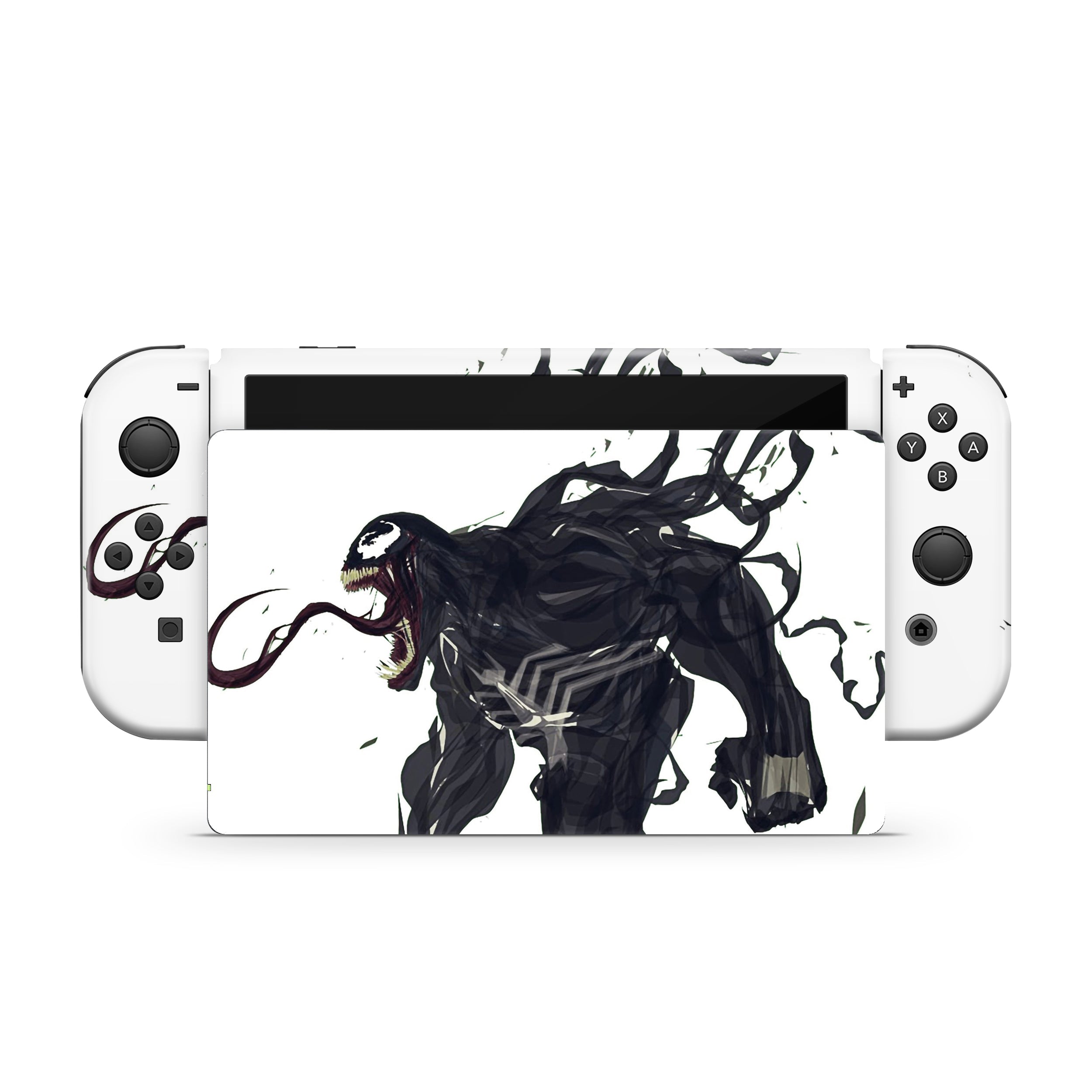 Dark Symbiote Nintendo Switch OLED Skin