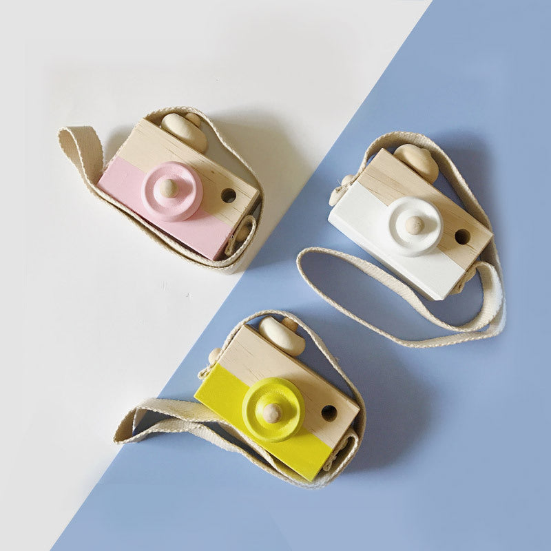 Wooden Toy Camera – Pretend Play Educational Toy for Kids
