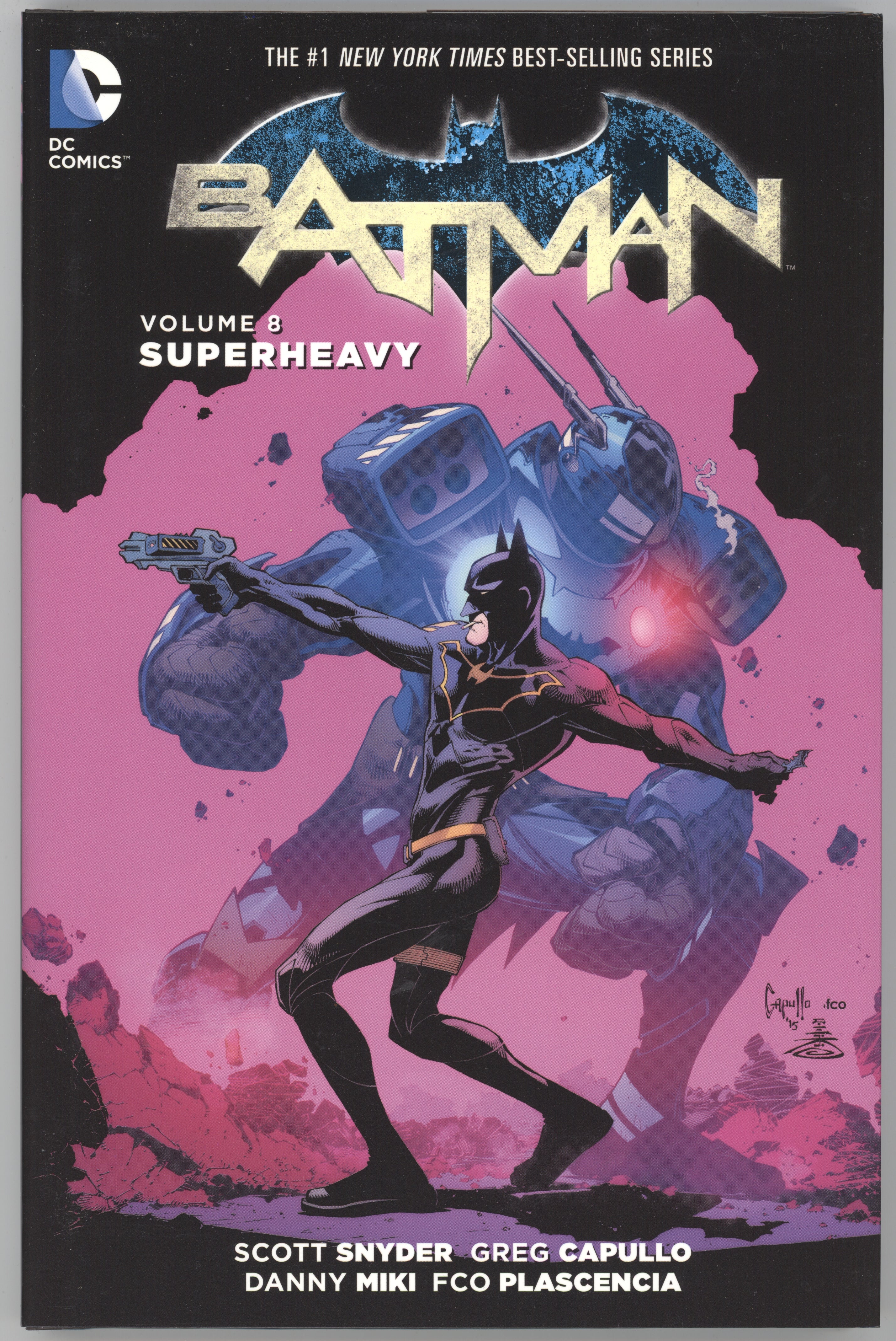 Batman New 52 Superheavy 8 HC DC 2016 NM 35 36 37 38 39 40