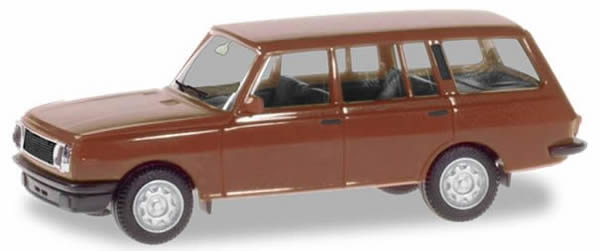 Herpa 420402 HO Scale 1985 Wartburg 353 Tourist Station Wagon - Assembled -- Various Standard Colors
