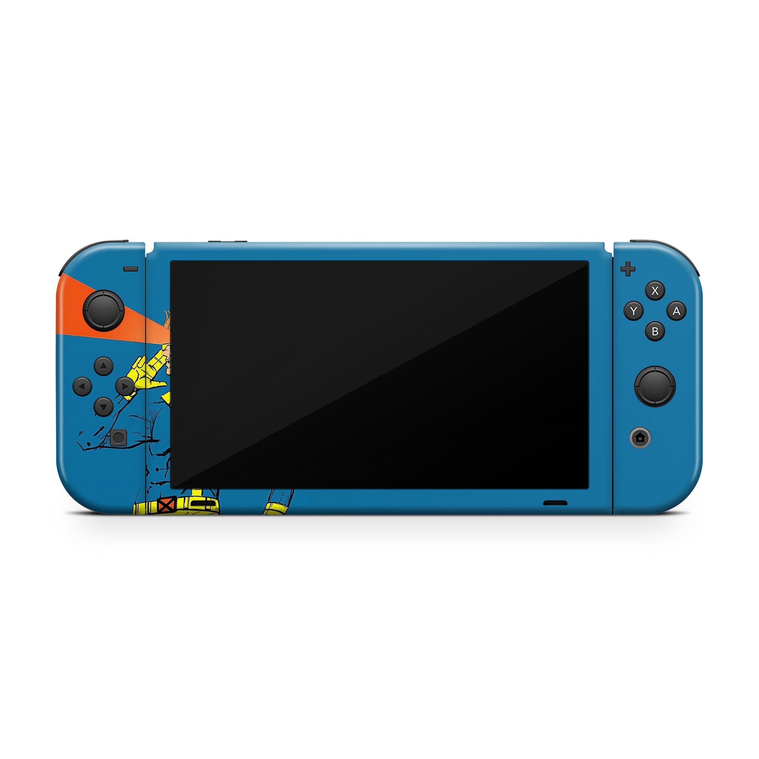 Optical Blast Nintendo Switch OLED Skin