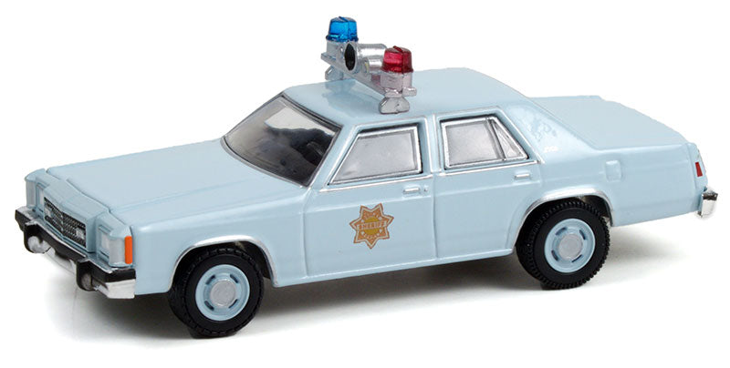 Greenlight 30304 1/64 Scale County Sheriff - 1982 Ford Ltd-S Police Car