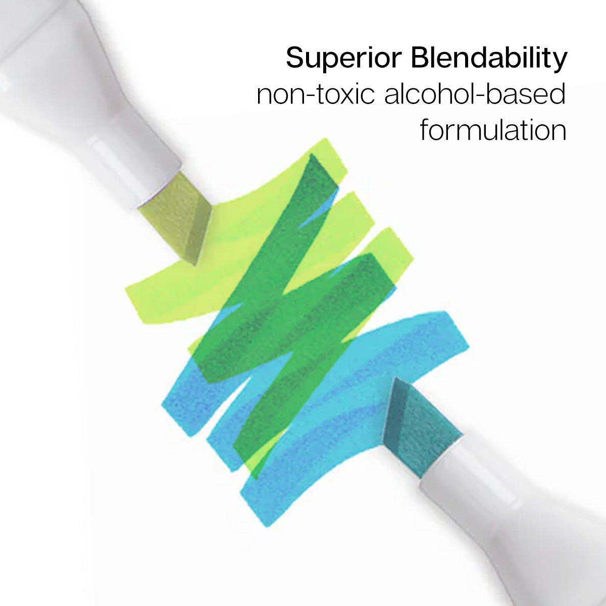 Double-Ended Alcohol Markers 12 Landscape Colors