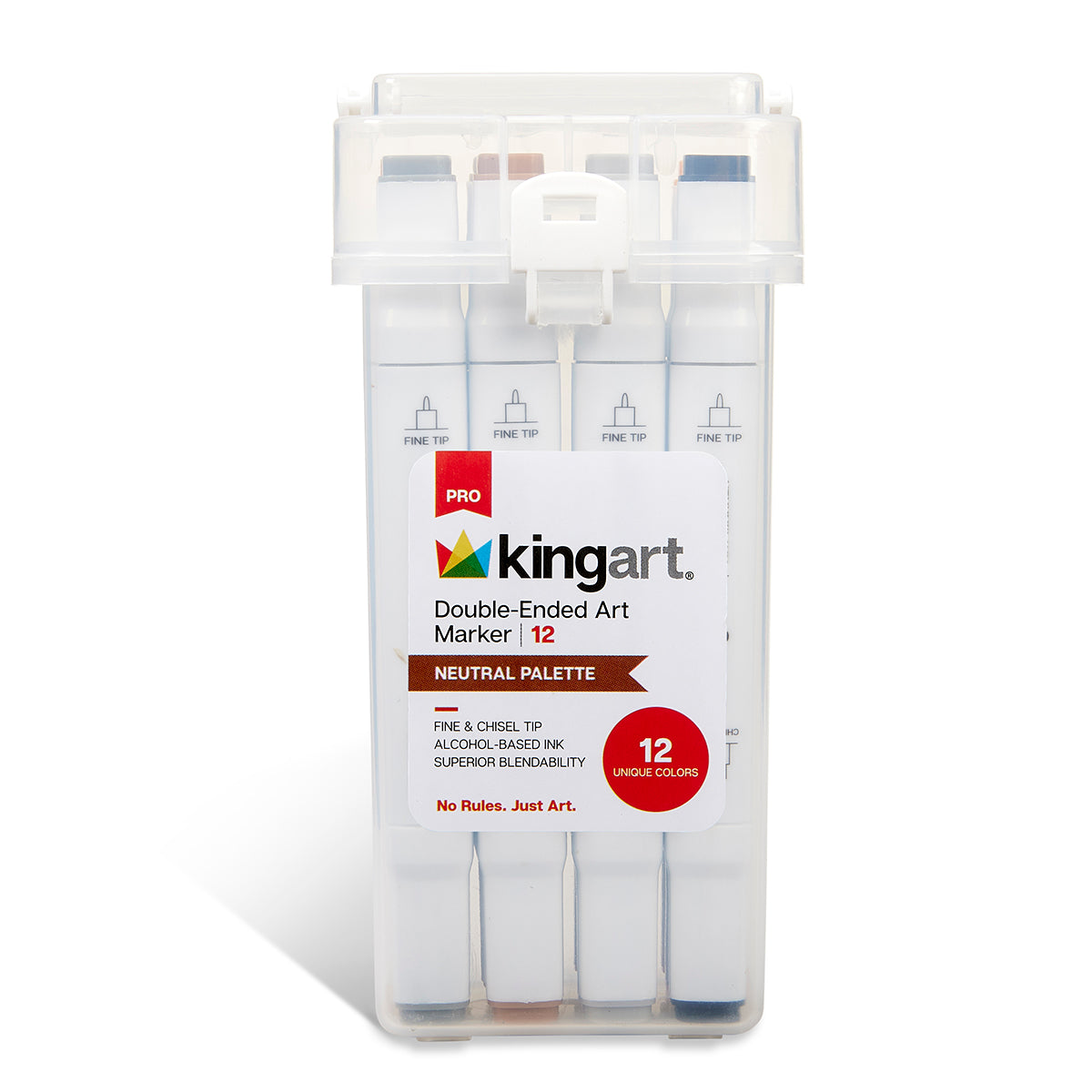 Double-Ended Alcohol Markers 12 Neutral Colors