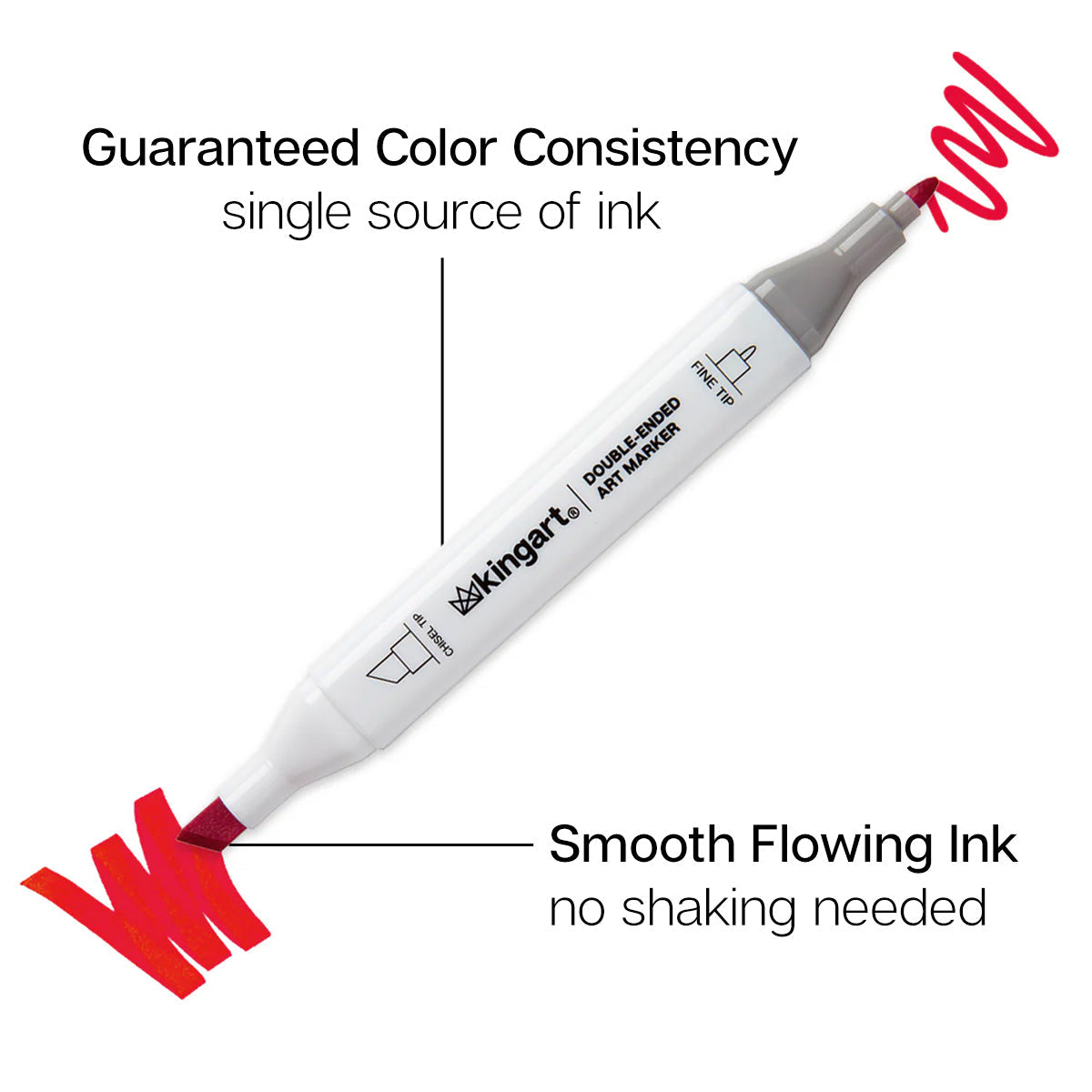Double-Ended Alcohol Markers 24 Vintage Colors