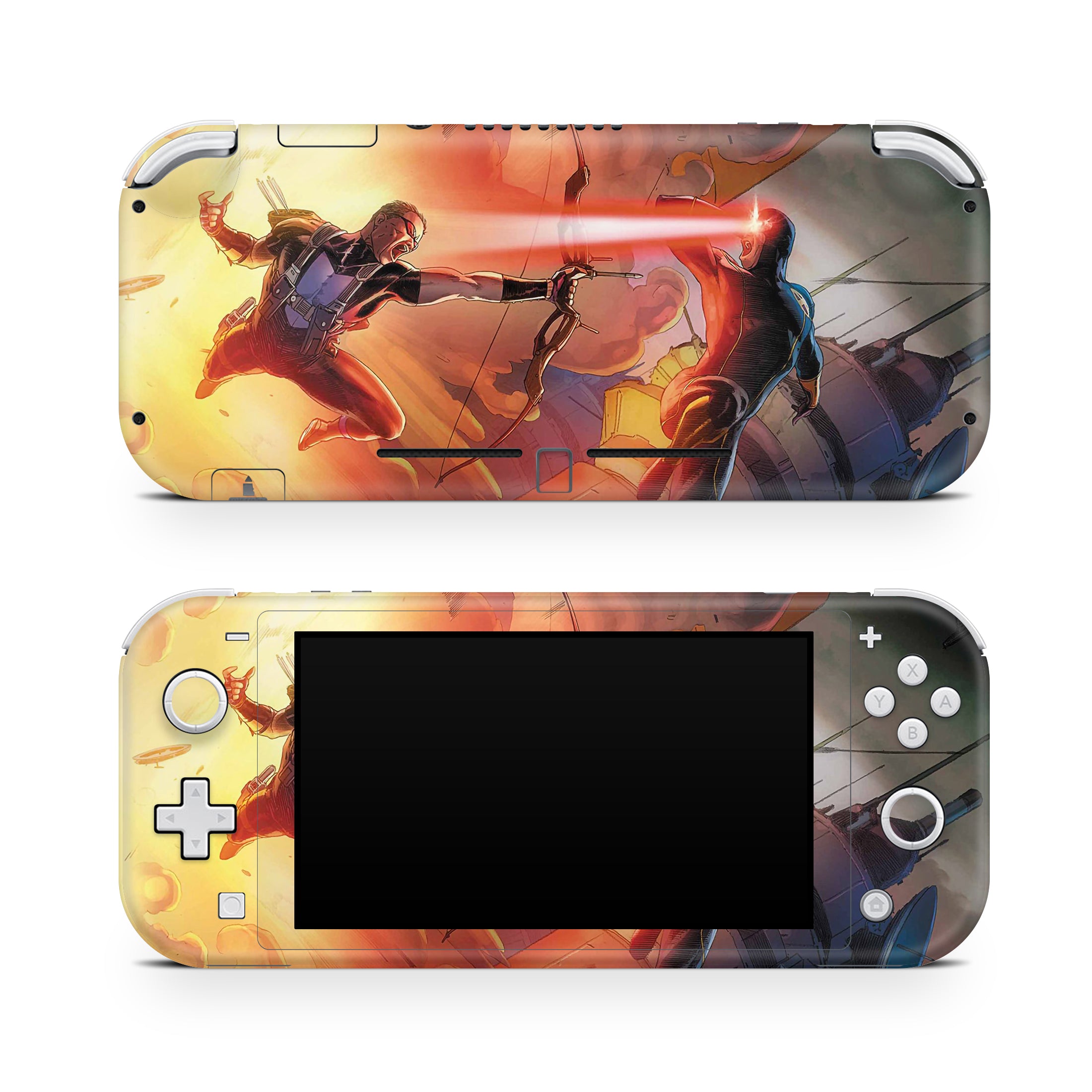 Optical Blast Nintendo Switch Lite Skin