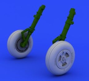 Eduard 648218 1/48 Aircraft- Spitfire Mk XVI Wheels 3-Spoke for EDU (Resin)(D)