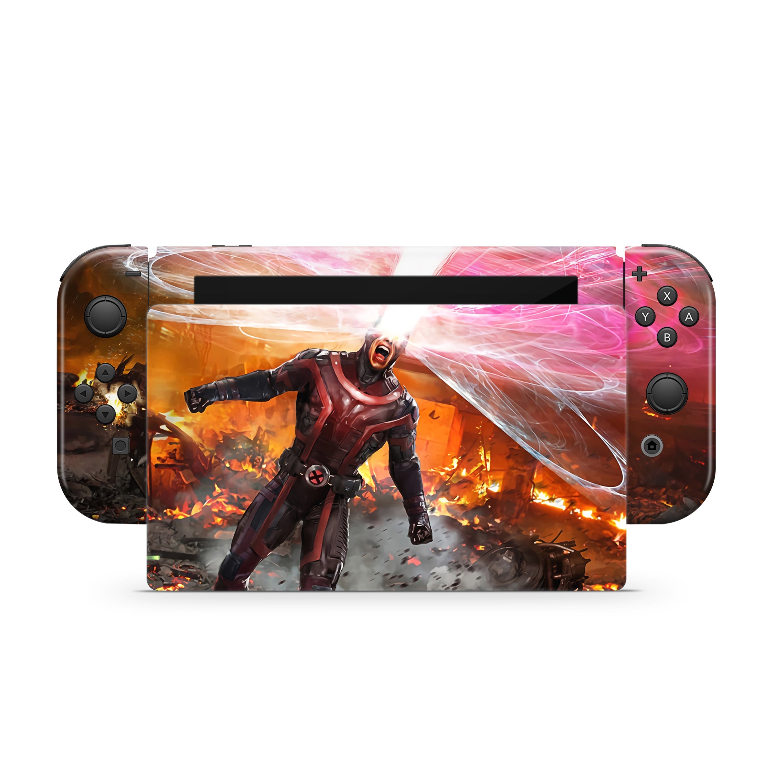 Optical Blast Nintendo Switch Skin