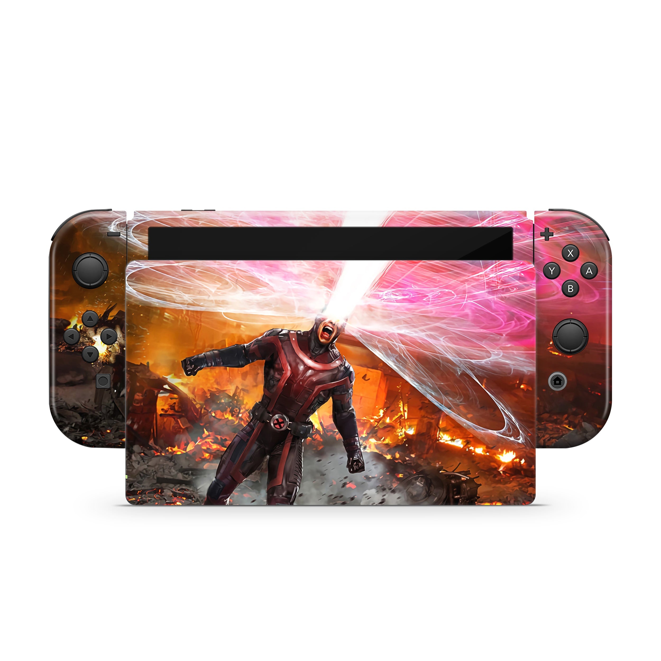 Optical Blast Nintendo Switch OLED Skin