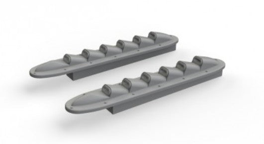 Eduard 648315 1/48 Aircraft- Typhoon Mk I Exhaust Stacks w/Fairing for EDU & HSG