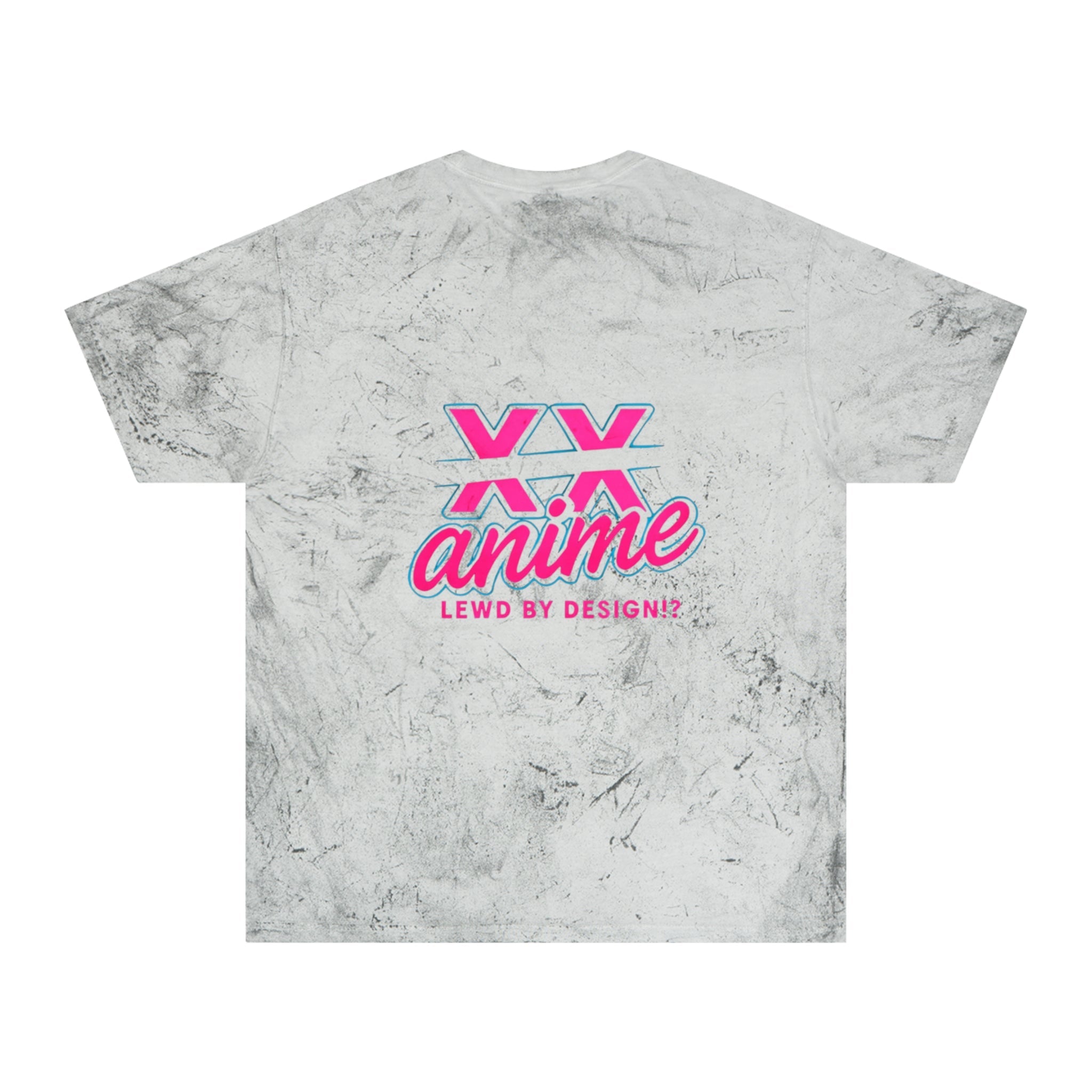 Kawaii Glitch T-Shirt, Anime Fan Apparel, Retro VR Graphic Tee, Unisex Casual Wear, Gamer Gift, Unique Color Blast Shirt