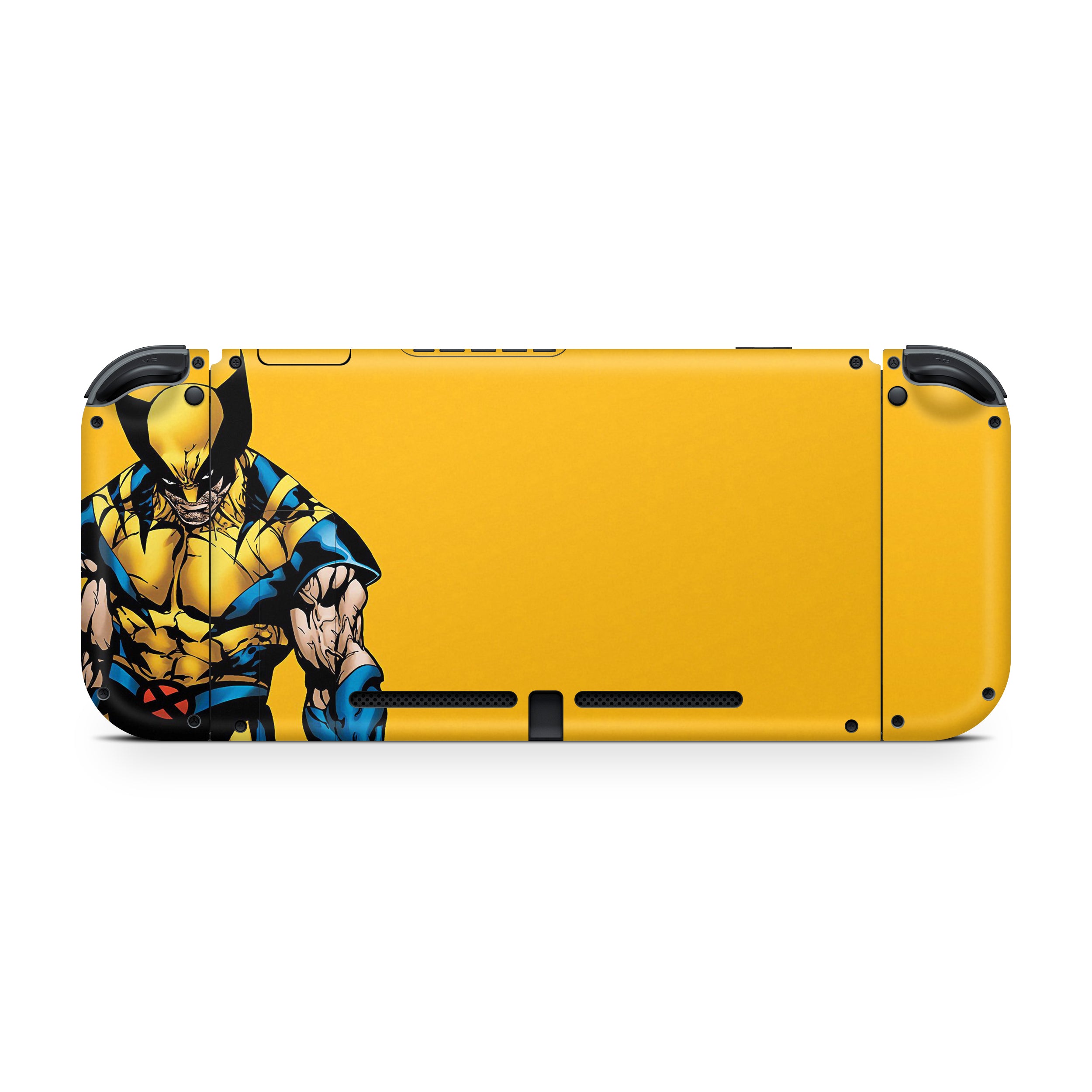 Metallic Claws Nintendo Switch OLED Skin