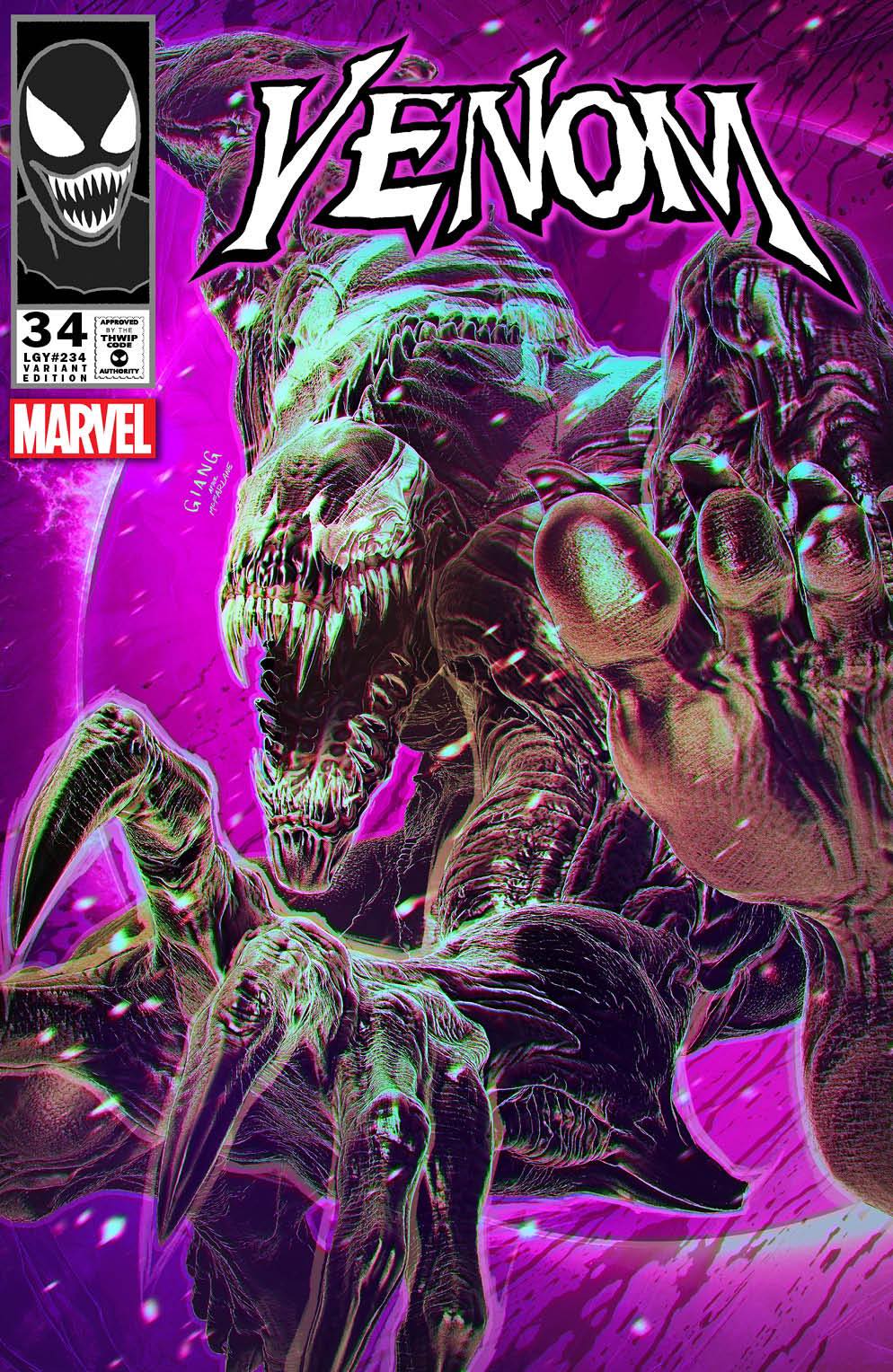 VENOM #34 | JOHN GIANG EXCLUSIVE VARIANT | RABBIT EXCLUSIVE