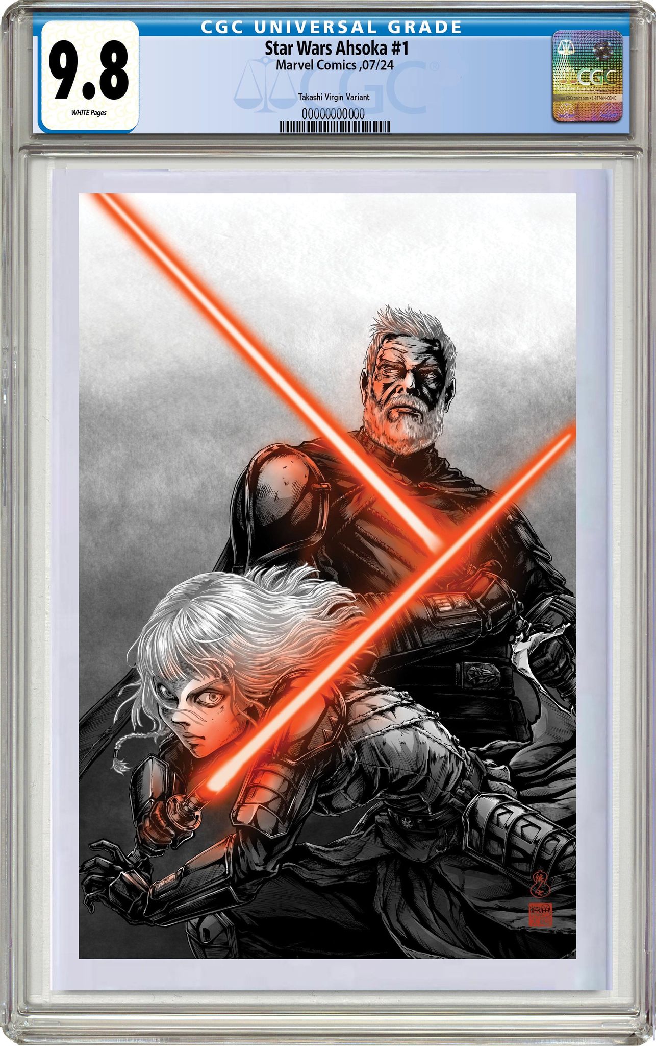 STAR WARS AHSOKA #1 | TAKASHI OKAZAKI LIMITED EDITION