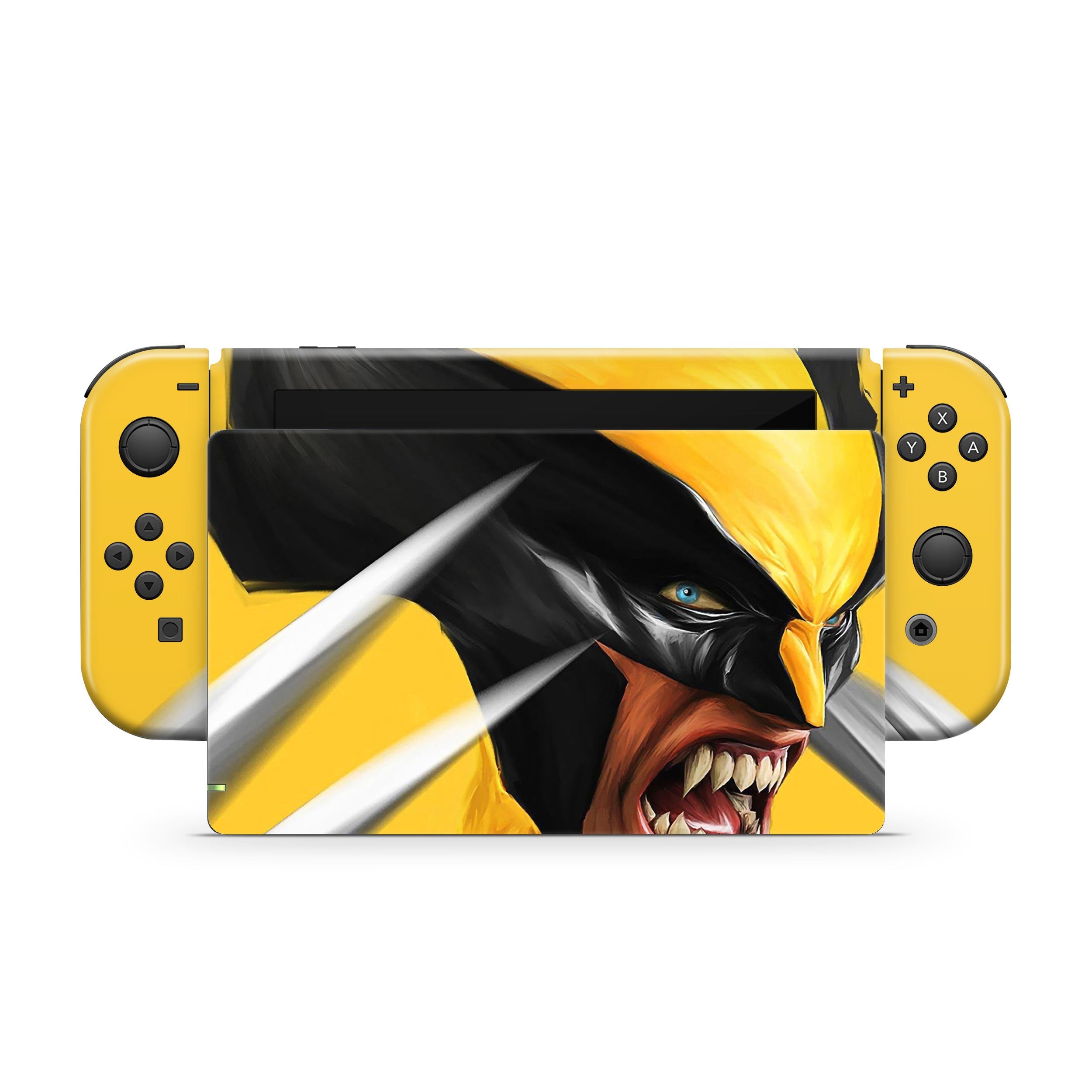 Metallic Claws Nintendo Switch Skin