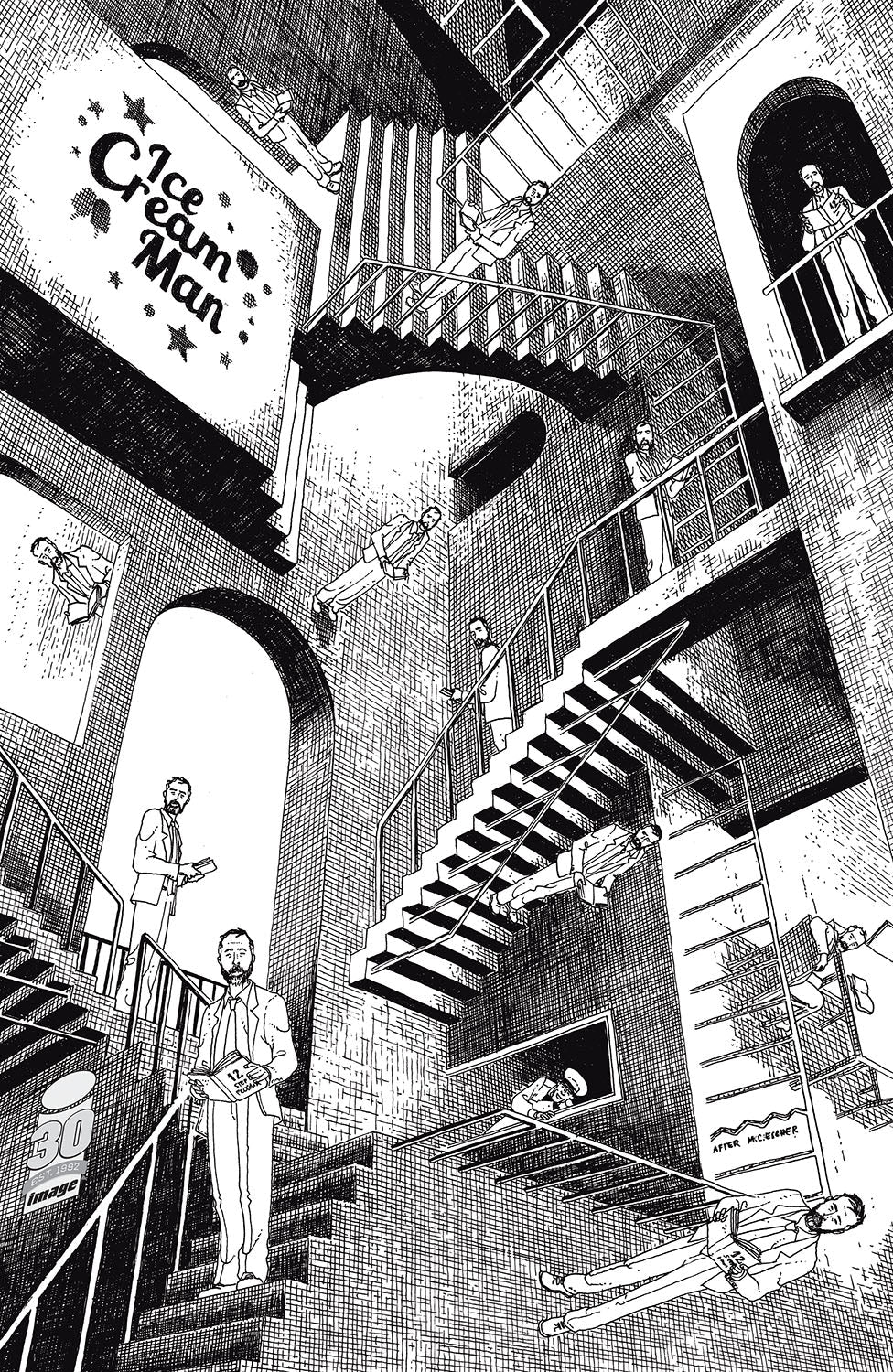 Ice Cream Man #32 A Martin Morazzo Maxwell Prince MC Escher (Mr) (09/21/2022) Image