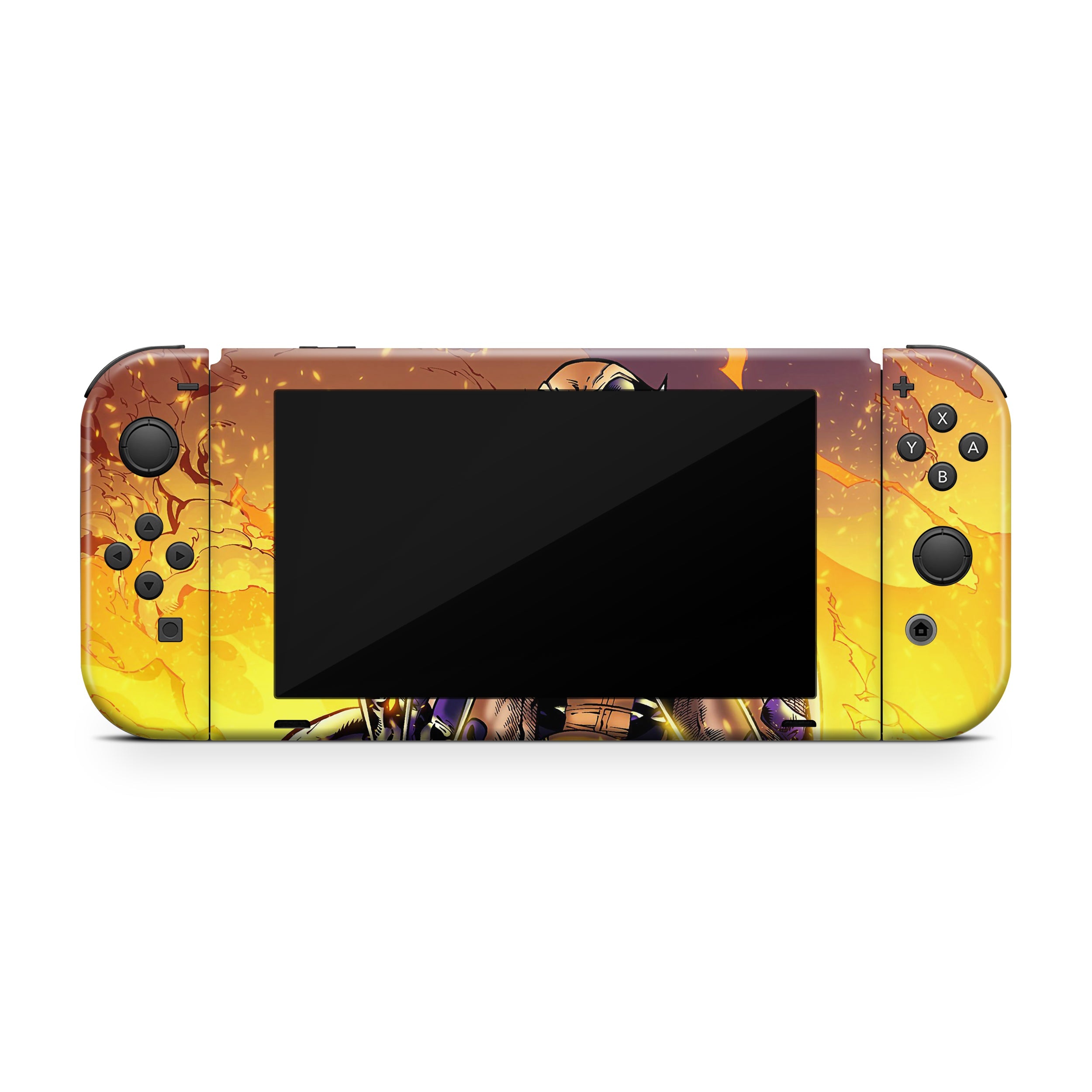 Metallic Claws Nintendo Switch OLED Skin