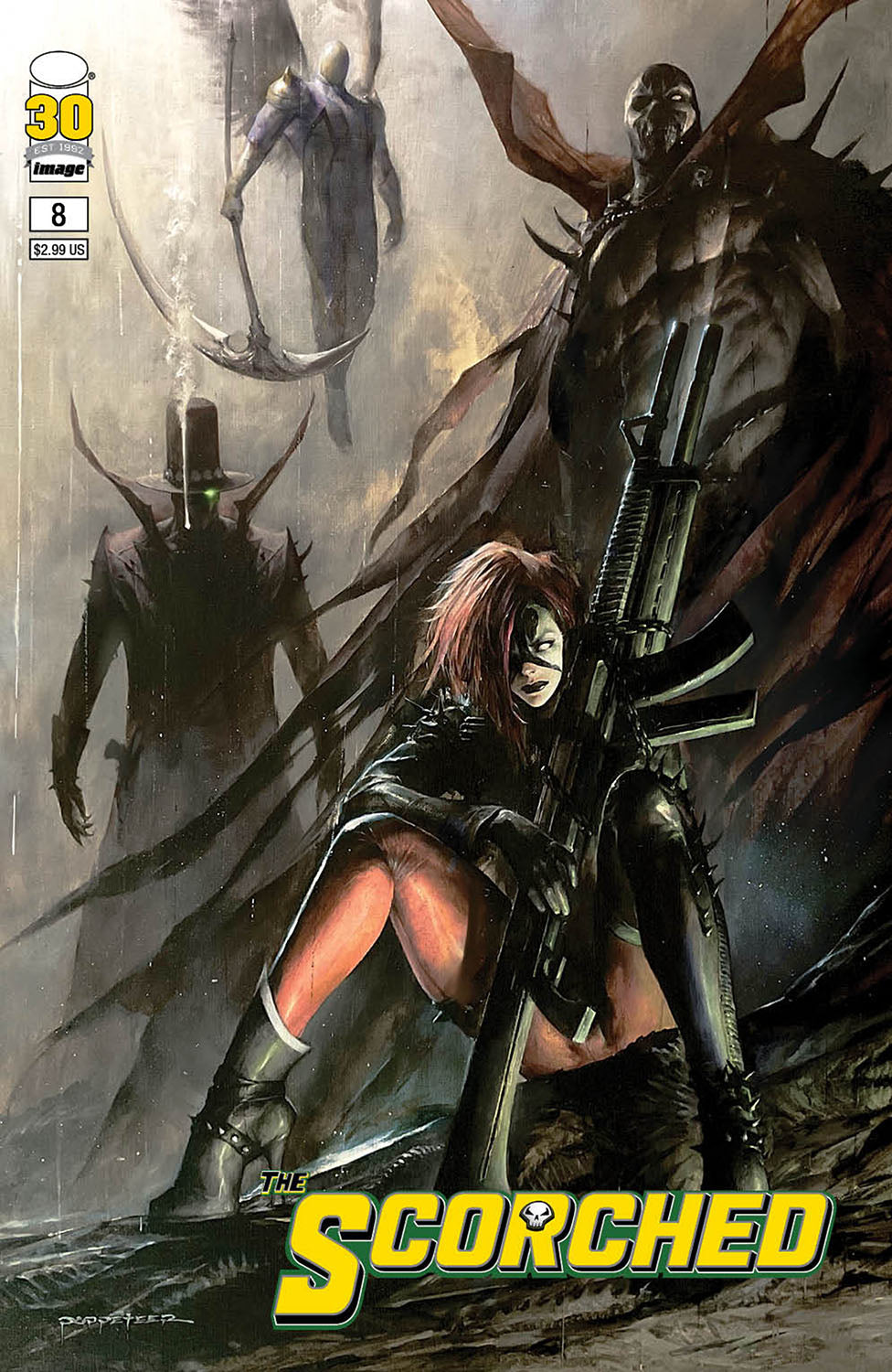 Spawn Scorched #8 A Lee Puppeteer Sean Lewis (07/27/2022) Image