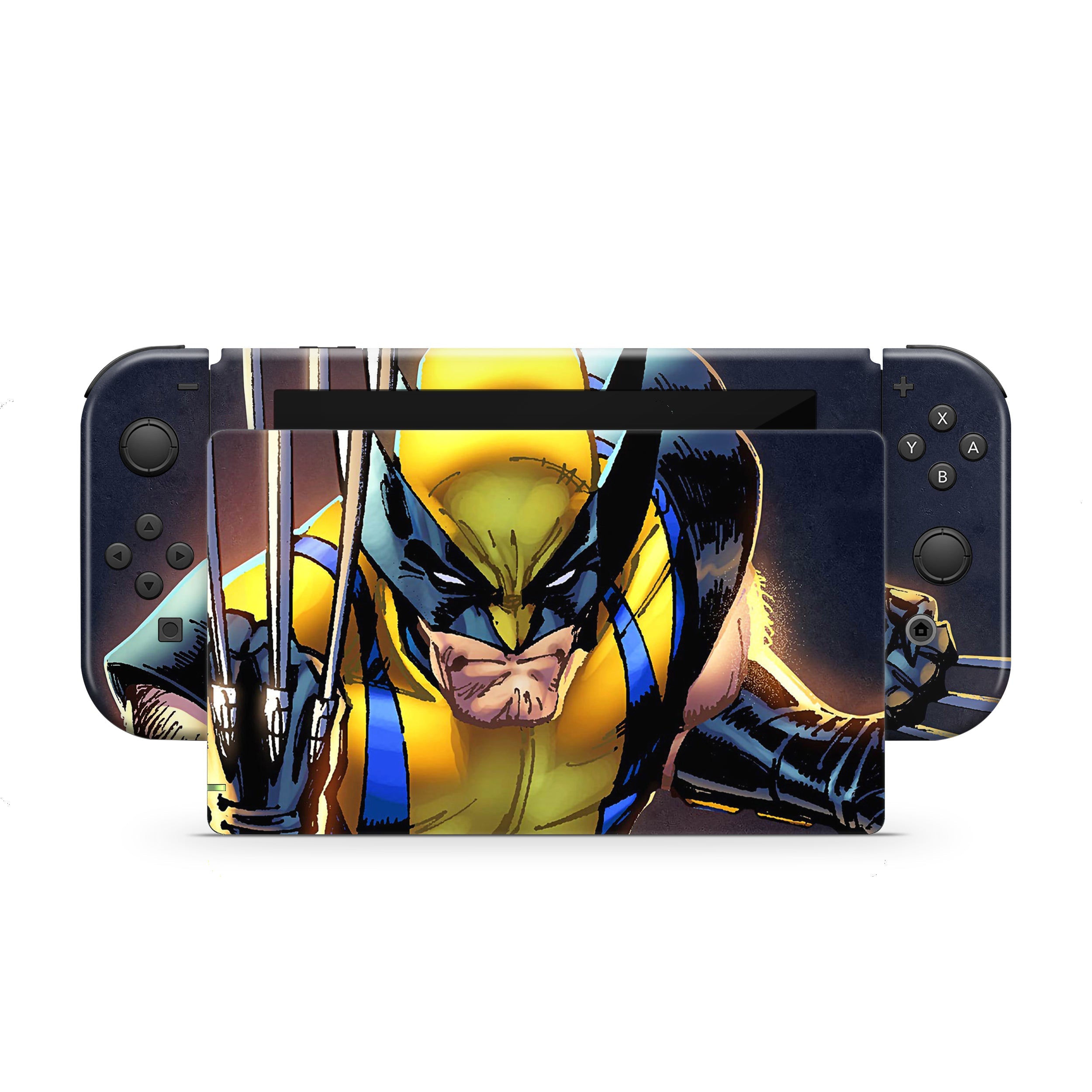 Metallic Claws Nintendo Switch Skin