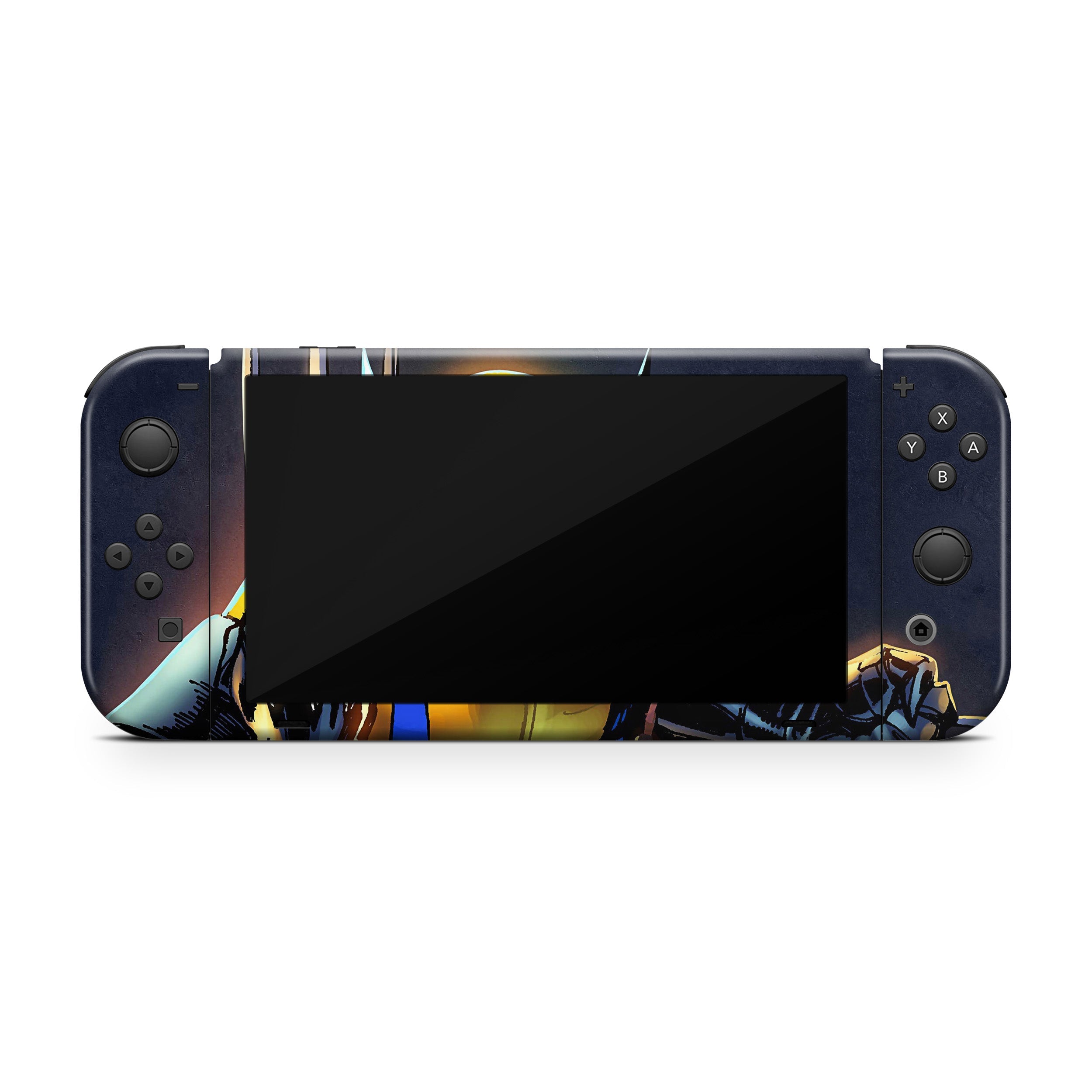 Metallic Claws Nintendo Switch OLED Skin