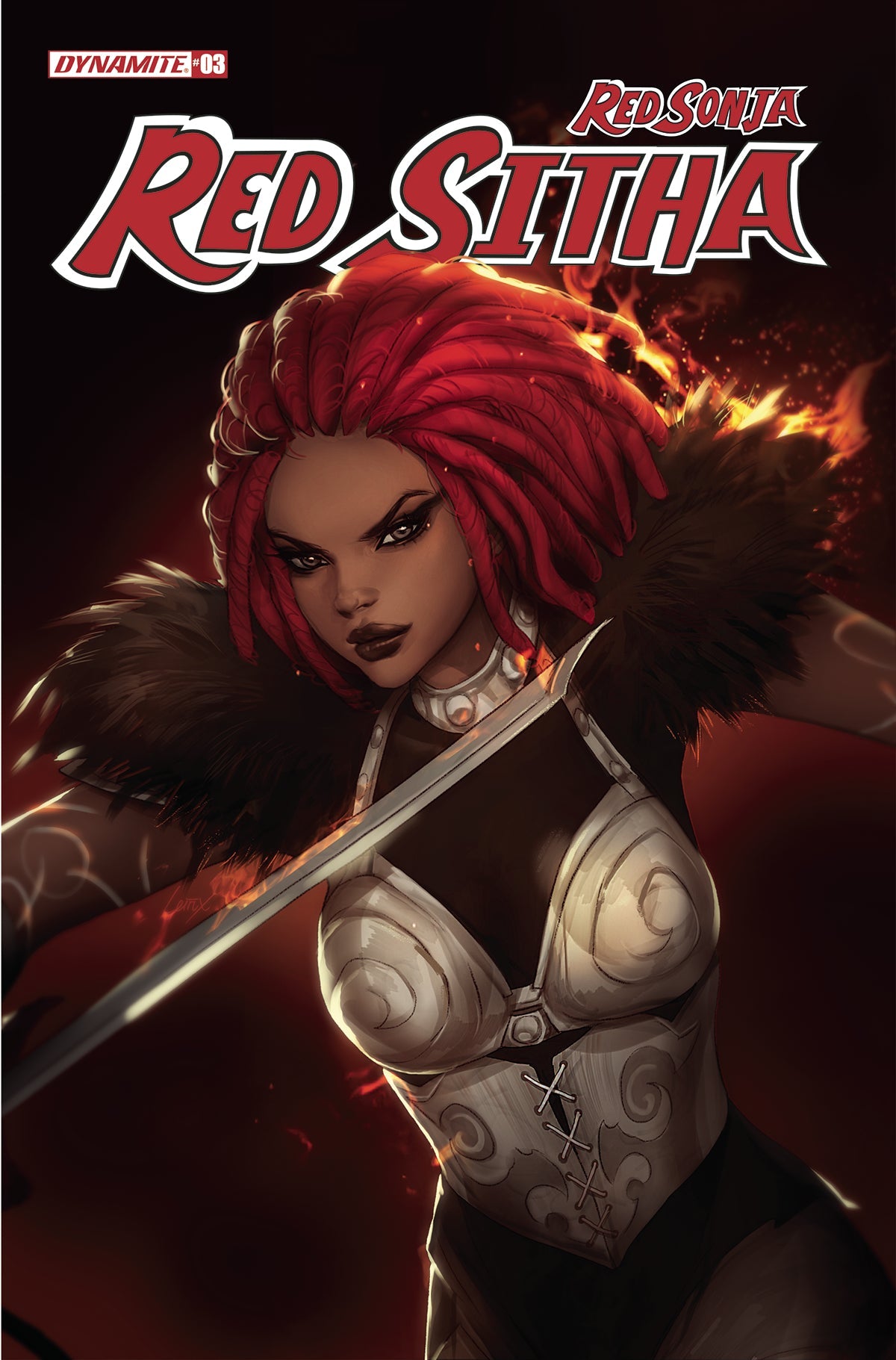 Red Sonja Red Sitha #3 C Leirix Li Variant (07/06/2022) Dynamite