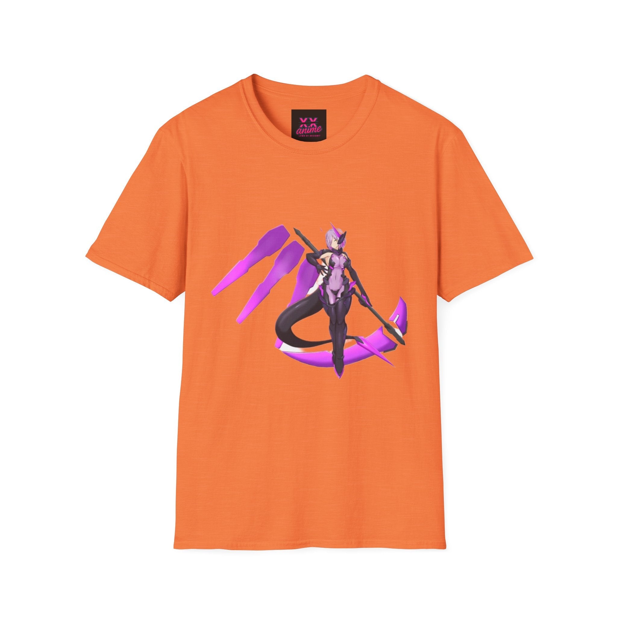 Anime-lewd Inspired Unisex Softstyle T-Shirt, Graphic Tee for Fans, Perfect for Cosplay, Gift for Anime Lovers, Casual Wear, Unique Designs