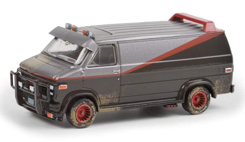 Greenlight 44865-F 1/64 Scale 1983 GMC Vandura Weathered Version