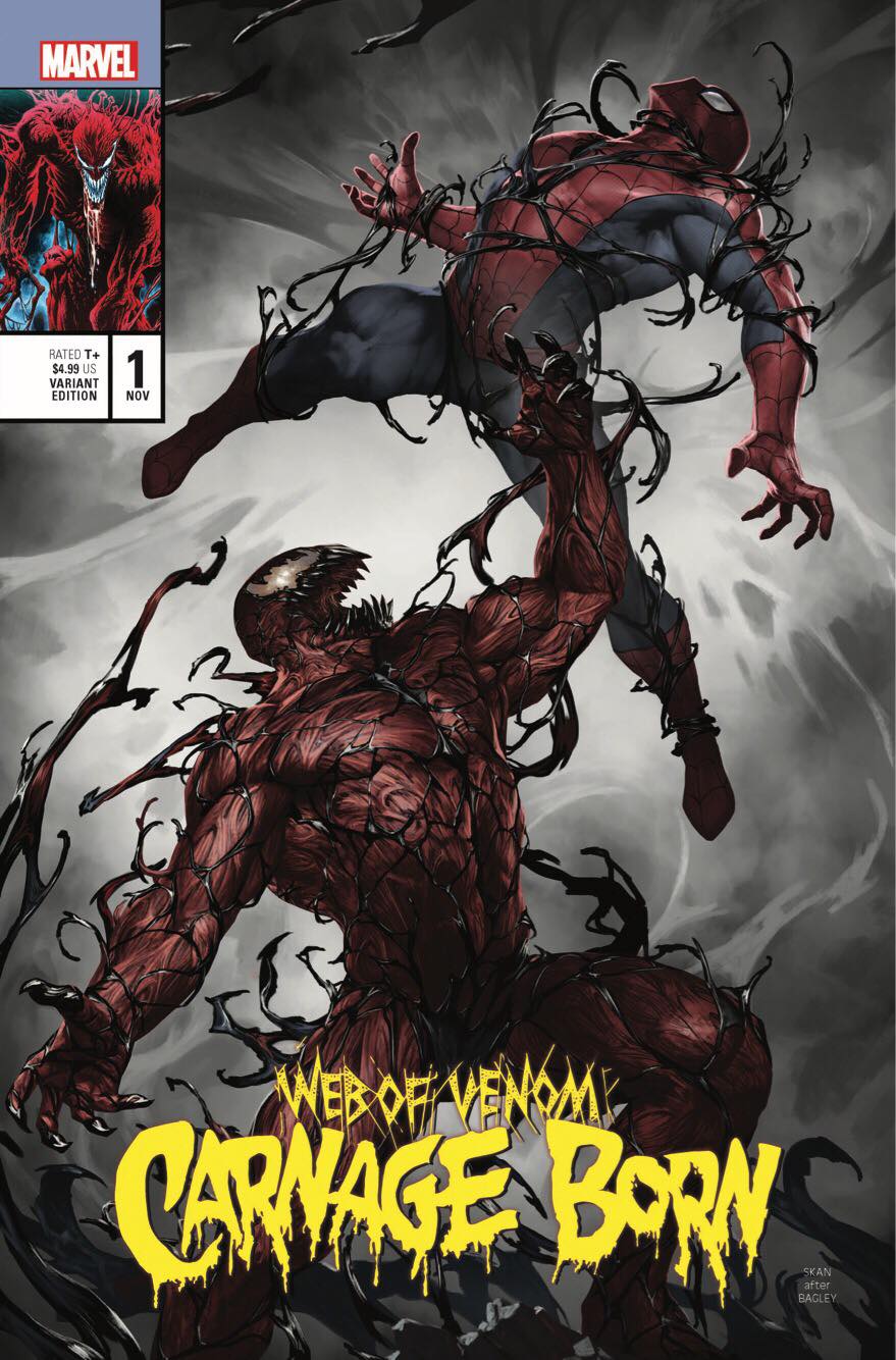 Web Of Venom Carnage Born 1 Skan Srisuwan Amazing Spider-Man 361 Homage Variant (11/21/2018)