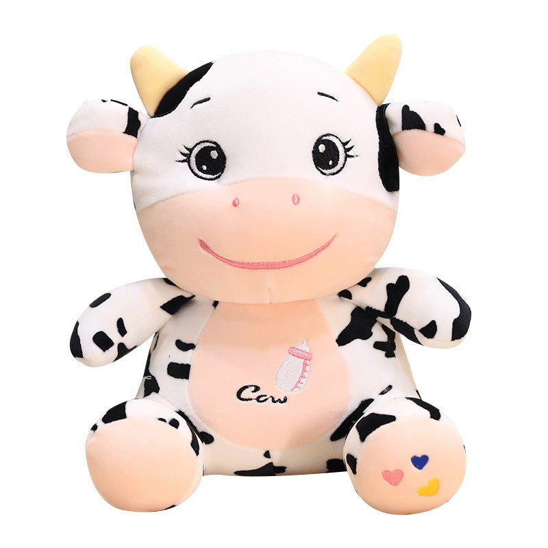 Soft Baby Cow Plush Toy – Cute Stuffed Animal Doll