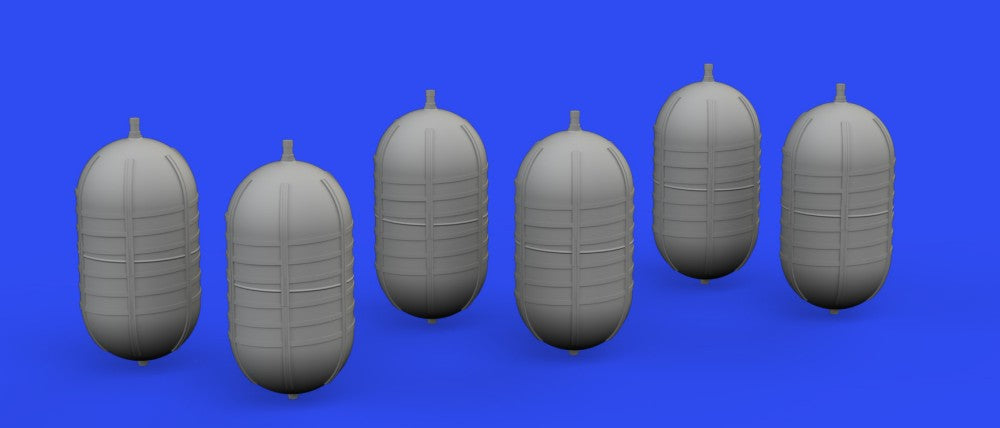 Eduard 648810 1/48 Aircraft- WWII USAAF G1 Oxygen Tank (Decals & Resin)