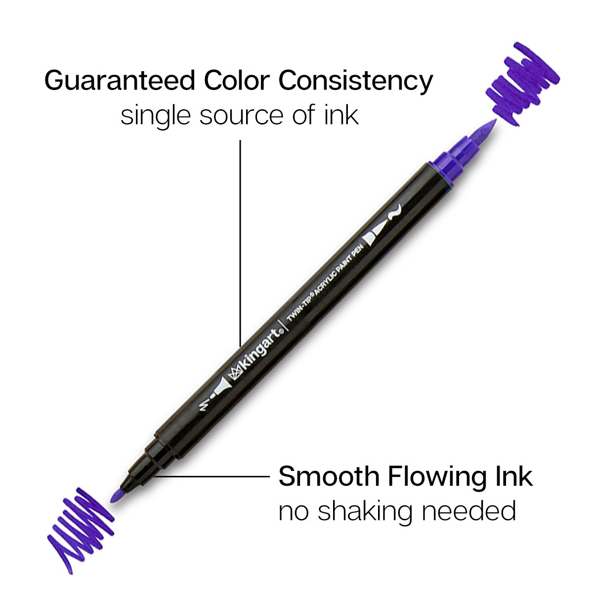 Acrylic Paint Pens - Twin-Tip™ - 24 Colors