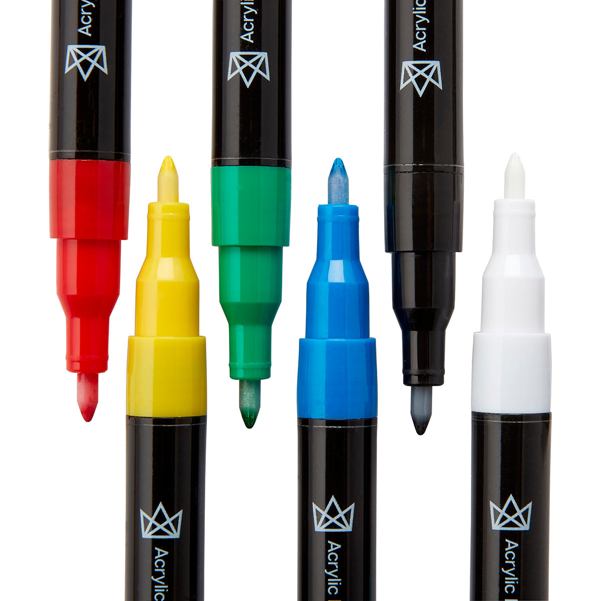 Acrylic Paint Pens Extra Fine 6 Colors