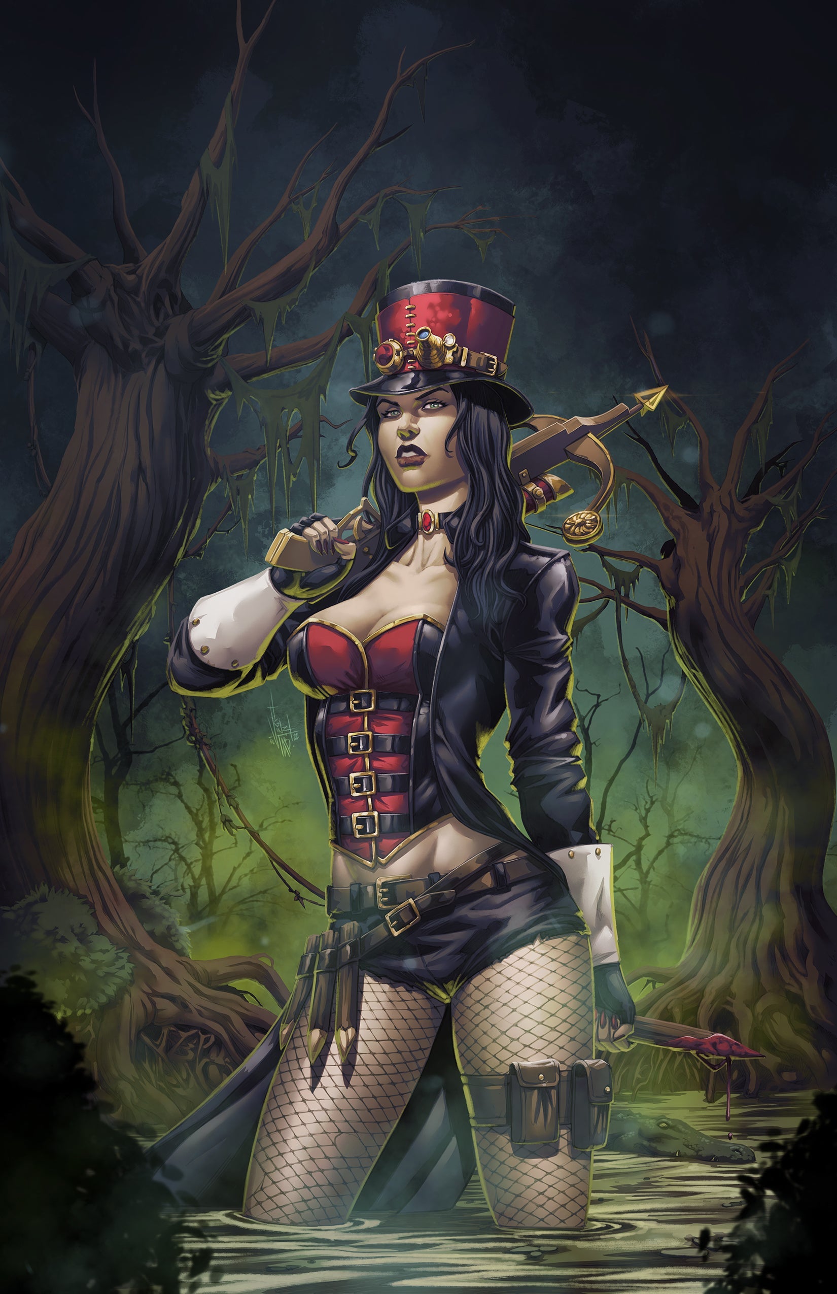 Van Helsing From Depths #1 C Vinz Tabanas (07/06/2022) Zenescope