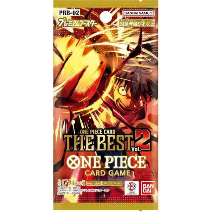 best one piece tcg sets One Piece TCG The Best Vol.2 PRB-02 Japanese Booster Pack