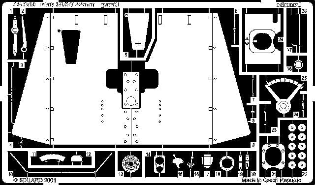 Eduard 35349 1/35 Armor- Flak 36/38 88mm for TAM