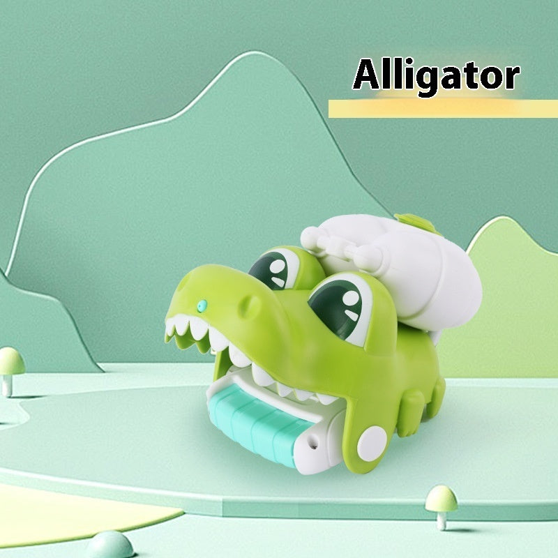Wrist Water Gun โ Animal Design Handheld Toy for Outdoor Water Play