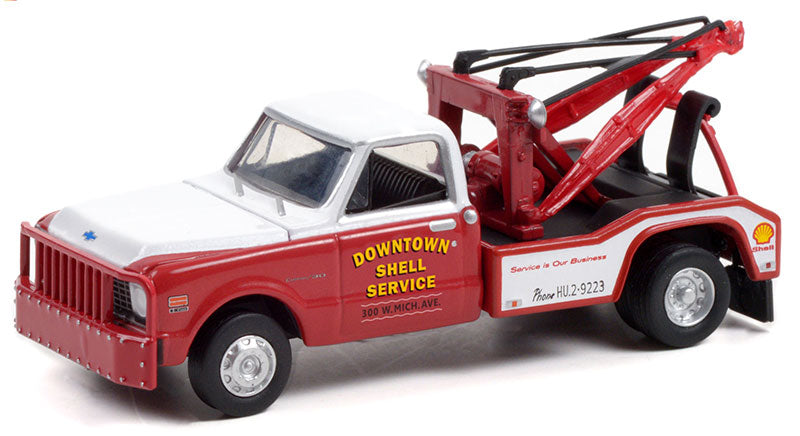 Greenlight 46080-B 1/64 Scale 1972 Chevrolet C-30 Dually Wrecker