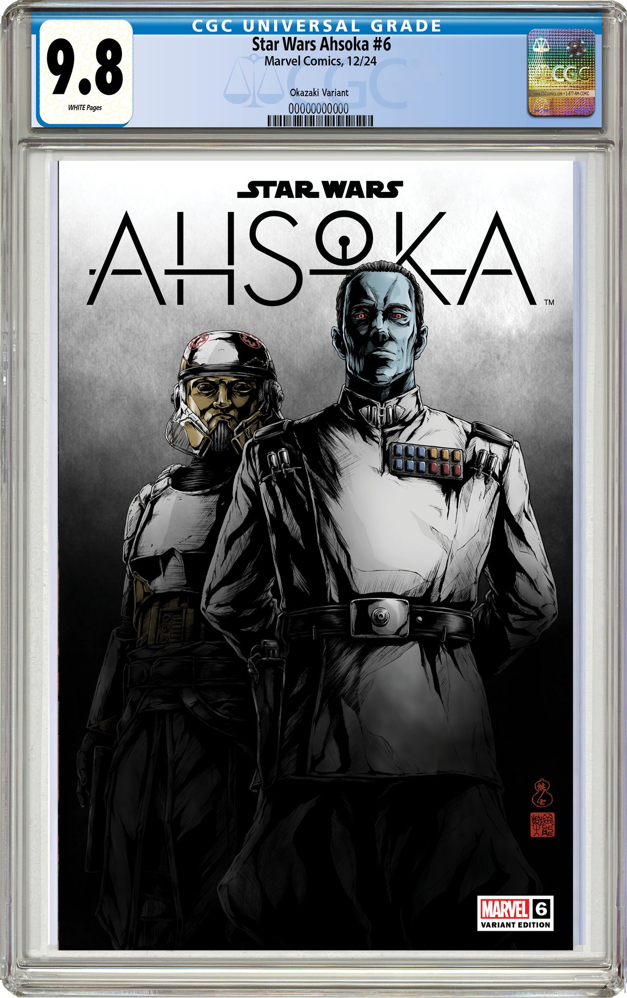 STAR WARS AHSOKA #6 | TAKASHI OKAZAKI LIMITED EDITION