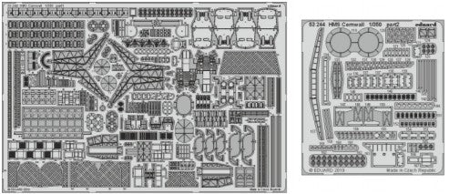 Eduard 53244 1/350 Ship- HMS Cornwall for TSM