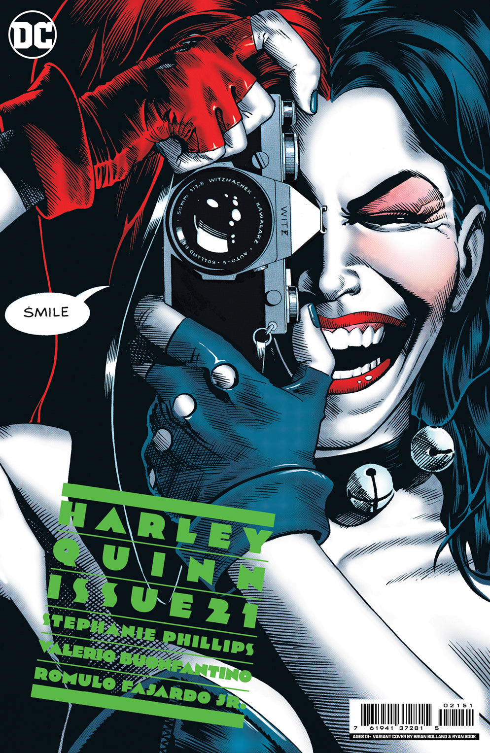 Harley Quinn #21 C Ryan Sook Homage Batman Killing Joke 1 Variant (08/23/2022) Dc