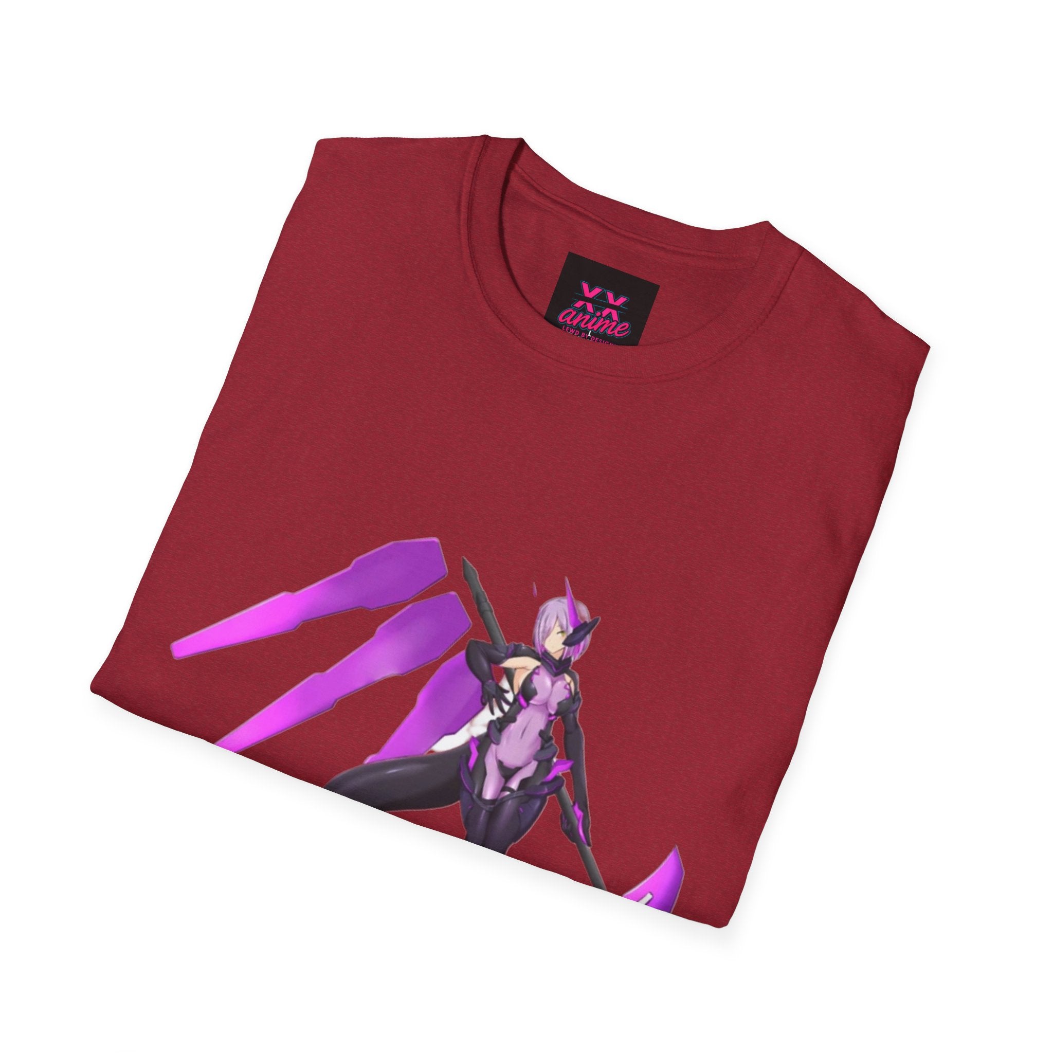 Anime-lewd Inspired Unisex Softstyle T-Shirt, Graphic Tee for Fans, Perfect for Cosplay, Gift for Anime Lovers, Casual Wear, Unique Designs