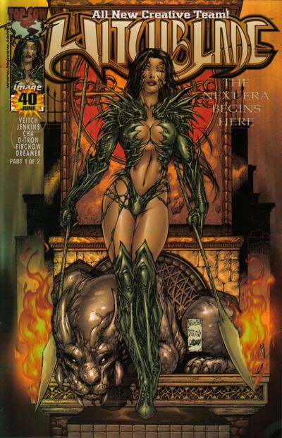 Witchblade Vol. 1 #40 – Dynamic Forces Exclusive Chromium Cover (Image, 2000)